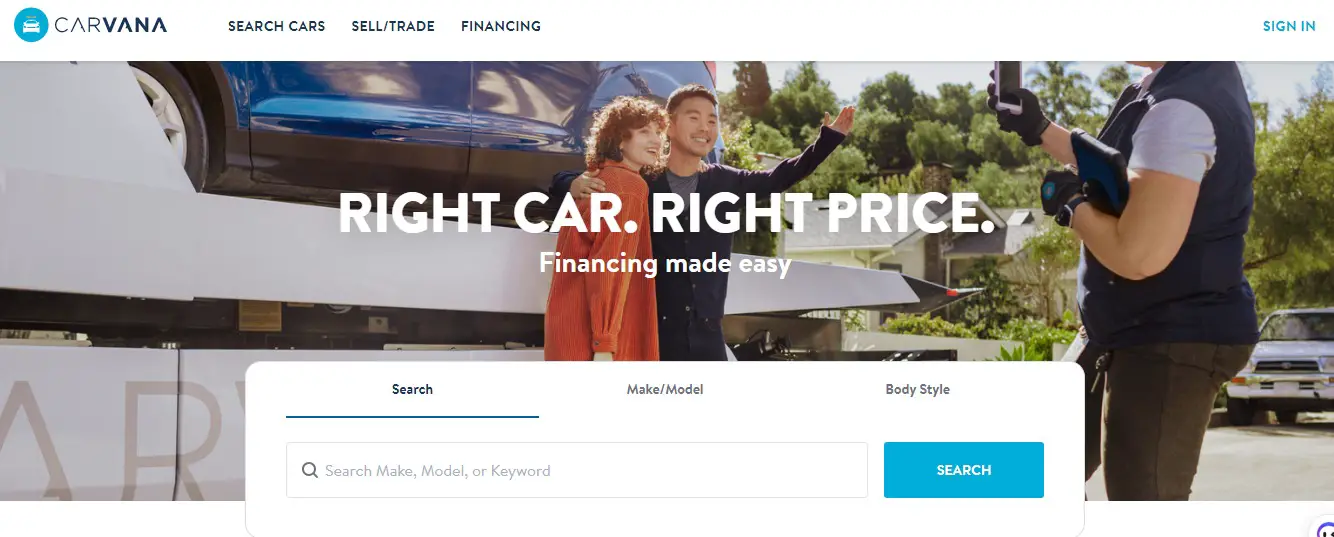 Carvana: Best for Online Car Buying Experience